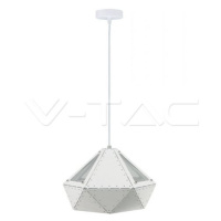 Závesné svietidlo Prism biele VT-7310 (V-TAC)
