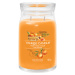 YANKEE CANDLE vonná sviečka Farm Fresh Peach 567 g