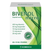 BIOMEDICA Bivenol micro 60 + 10 tabliet ZADARMO
