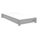 Benlemi Jednolôžková posteľ JAPA Zvoľte farbu: Biela, Zvoľte rozmer: 80 x 200 cm