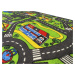 Dětský kusový koberec City life čtverec - 300x300 cm Vopi koberce