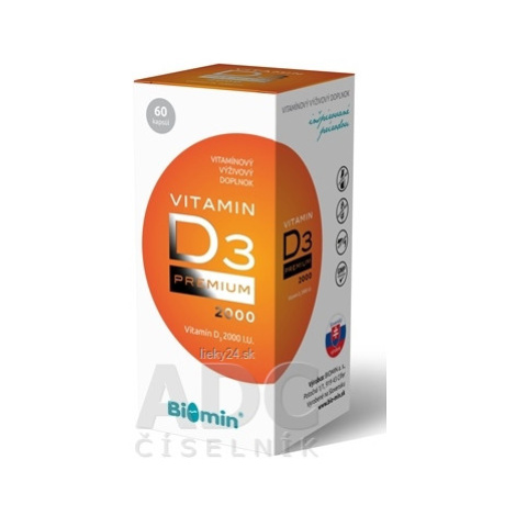 Biomin VITAMIN D3 PREMIUM 2000 I.U. 60cps