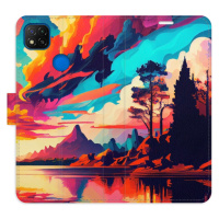 Flipové puzdro iSaprio - Colorful Mountains 02 - Xiaomi Redmi 9C