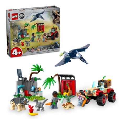 LEGO® Jurassic World™ 76963 Záchranárske stredisko pre dinosaurie mláďatá