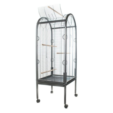 Klietka pre papagaja OMEGA ROUND OPEN ROOF - 2 mm