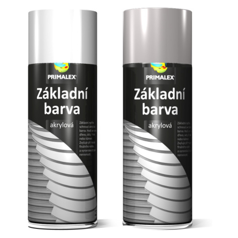 Primalex  - základná farba v spreji 400 ml sivý