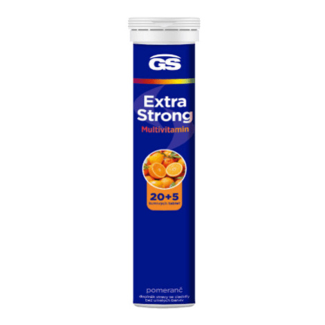 GS Extra strong multivitamín pomaranč 25 tabliet