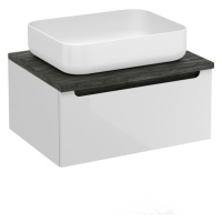 Kúpeľňová skrinka pod umývadlo Naturel Stilla 60x30x45 cm biela STILLAD06007DC