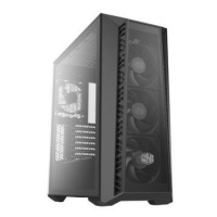 Cooler Master case MasterBox 520 Mesh Blackout Edition, E-ATX, bez zdroja, priehľadná bočnica