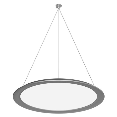 Fagerhult Appareo Round Ø67,5cm DALI 840 strieborná