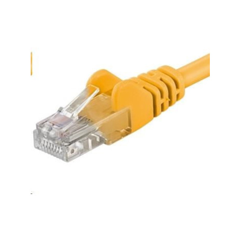 PREMIUMCORD Patch kábel UTP RJ45-RJ45 CAT5e 7m žltá