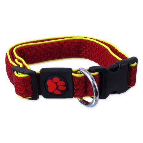 Obojok Active Dog Mellow M červený 2,5x35-51cm