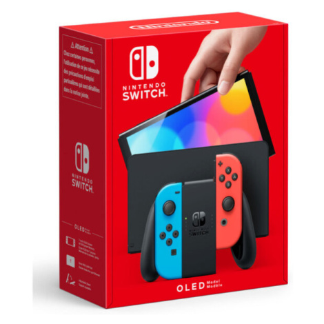 Konzola Nintendo Switch - OLED Neon Blue/Neon Red