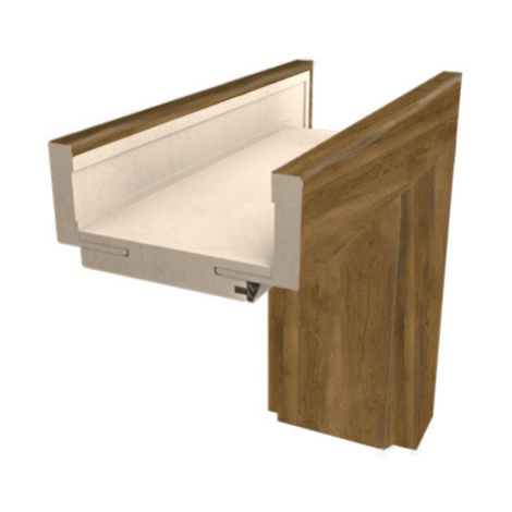 Obložková zárubňa DRE 70 cm pre hrúbku steny 9,5-11 cm pravá O2DPL70P