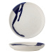 Bielo-modrý tanier z kameniny ø 27 cm Okayama – Bloomingville