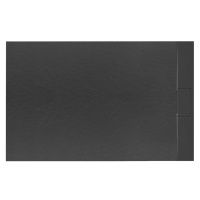 REA - Sprchová vanička Bazalt Black 90x120 REA-K3306