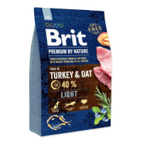 Krmivo Brit Premium by Nature Light 3kg