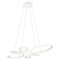 Biele LED závesné svietidlo Fly – Trio