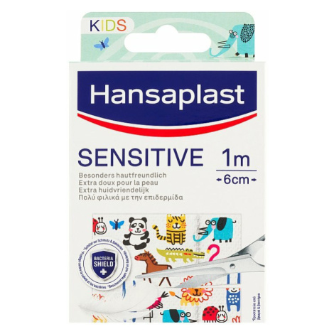 Hansaplast Náplasť Sensitive Zvieratká 1m x 6cm