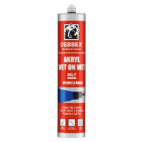 DEBBEX WET ON WET - Jednozložkový škárovací tmel biela 0,28 L