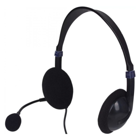 Sandberg PC sluchátka SAVER USB headset s mikrofonem, černá