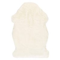 Kusový koberec Samba 495 Ivory (tvar kožušiny) Rozmery koberca: 55x85 tvar kožušiny