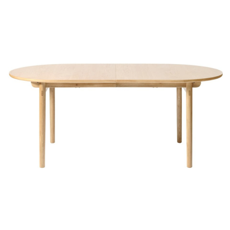 Rozkladací jedálenský stôl v dekore duba 100x190 cm Carno – Unique Furniture