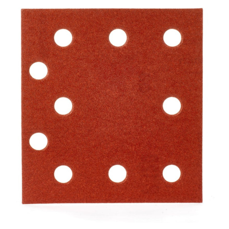 MILWAUKEE Brúsny papier 115 × 107 mm, zrnitosť 120 – 10 ks