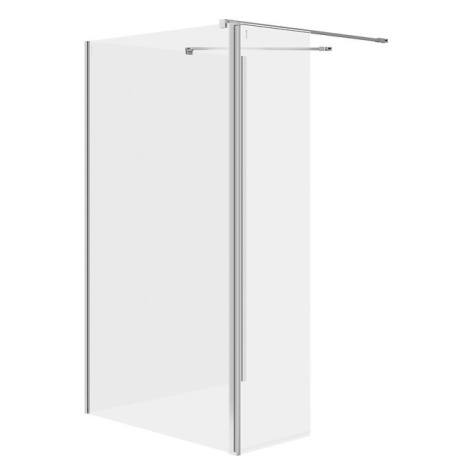 CERSANIT - SET B800 WALK-IN MILLE POHYBLIVÁ STENA CHRÓM 90X100X30X200 VIR S601-187