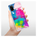 Odolné silikónové puzdro iSaprio - Abstract Paint 03 - Samsung Galaxy A41