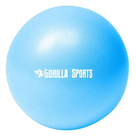 Gorilla Sports Mini lopta na pilates, 28 cm, modrý