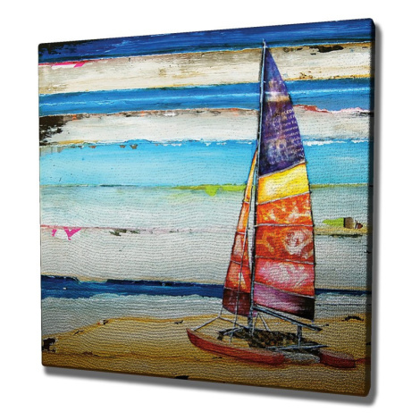 Obraz na plátne Windsurfing KC211 45x45 cm