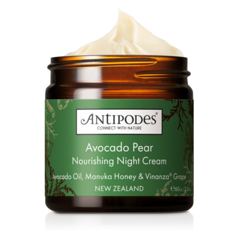 ANTIPODES Nočný výživný krém na suchú a zrelú pleť Avocado Pear 60 ml