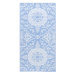 Vonkajší koberec PP modrá Dekorhome 120x180 cm,Vonkajší koberec PP modrá Dekorhome 120x180 cm