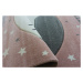 Dětský kusový koberec Smart Kids 22412 Pink - 140x190 cm Berfin Dywany