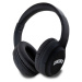 DKNY PU Leather Arch Logo Bluetooth Stereo Headphone čierne