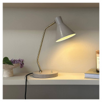 Dyberg Larsen Sleep stolová lampa, hnedá, výška 43,3 cm, oceľ