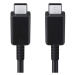 Samsung USB-C/USB-C dátový kábel 5A, 1.8m (EP-DX510JBE) čierny