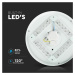 Stropné LED svietidlo Starry 18W, CCT, 1080lm, biele VT-8418 (V-TAC)