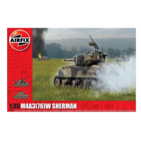 Classic Kit tank A1365 - M4A3(76)W SHERMAN (1:35)