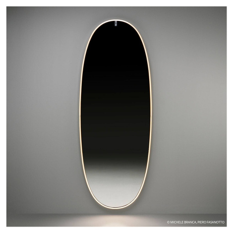 FLOS La Plus Belle LED nástenné zrkadlo zlato
