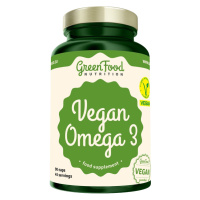 GREENFOOD NUTRITION Vegan Omega 3, 90 kapsúl