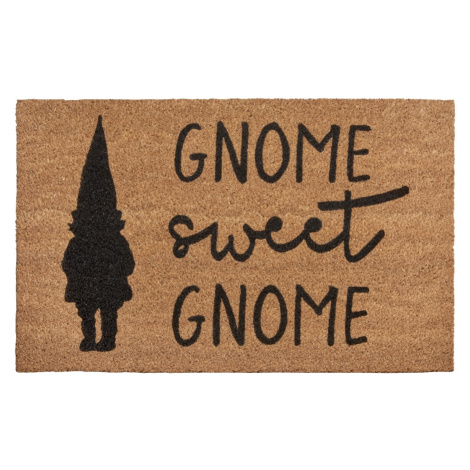 Rohožka Gnome sweet gnome 105664 - na ven i na doma - 45x75 cm Hanse Home Collection koberce