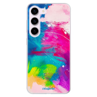 Odolné silikónové puzdro iSaprio - Abstract Paint 03 - Samsung Galaxy S23 5G