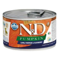 KONZERVA N&D DOG LAMB & PUMPKIN & BLUEBERRY PUPPY 140g