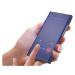 Samsung Galaxy M31 SM-M315F, Bočné otváracie puzdro, stojan, s indikátorom hovoru, kevlarový vzo