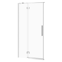 CERSANIT - Sprchové dvere s pántami CREA 100x200, ľavé, číre sklo S159-001