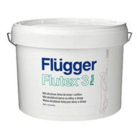 FLÜGGER FLUTEX 3 PLUS - Akrylátová farba na steny a stropy biela 2,8 L