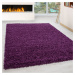 Kusový koberec Life Shaggy 1500 lila Rozmery koberca: 120x170