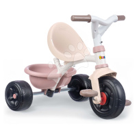 Trojkolka Be Fun Tricycle Pink Smoby s 95 cm vodiacou tyčou od 15 mes